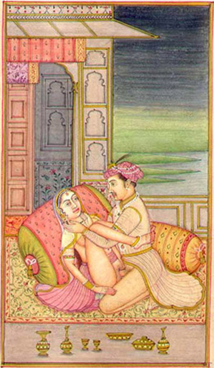 Sex therapy Kamasutra position: pressed