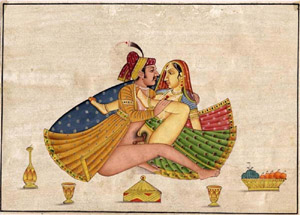 Sex therapy Kamasutra position: Pressed